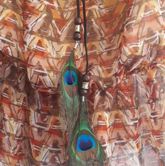 ⭐2/$25 Boho Strapless Top - Picture 2 of 3